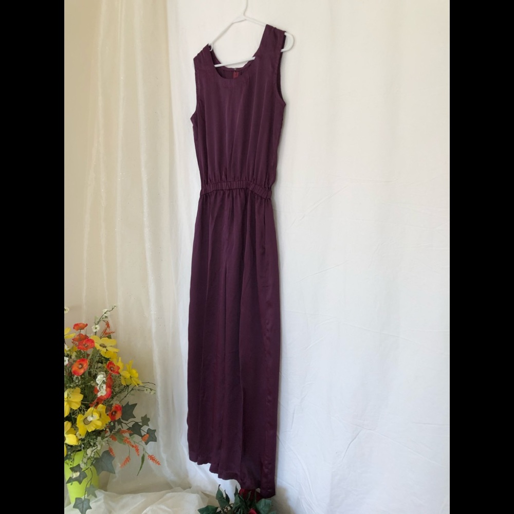 Custom made ladies jump suit with gown
